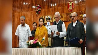 Former Union minister Arif Mohammed Khan takes oath as new Governor of Kerala in Thiruvananthapuram