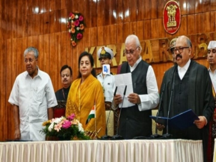 Former Union minister Arif Mohammed Khan takes oath as new Governor of Kerala in Thiruvananthapuram