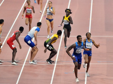 World Athletics Championships 2019: India's 4x400m mixed relay team finishes seventh in finals despite season best effort World Athletics Championships 2019: India's 4x400m mixed relay team finishes seventh in finals despite season best effort