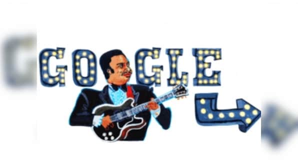 Google Doodle celebrates late Blues legend BB King on his 94th birth anniversary