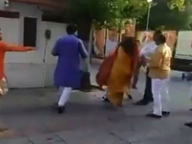 BJP chief removes Mehrauli district president Azad Singh from post for allegedly slapping wife at party's Delhi office BJP chief removes Mehrauli district president Azad Singh from post for allegedly slapping wife at party's Delhi office