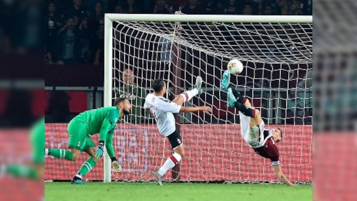 Serie A: Andrea Belotti's second-half brace leads Torino to 2-1 win over AC Milan, move to sixth position on table