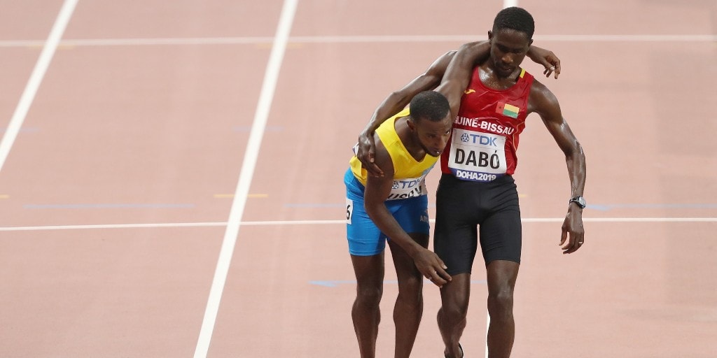 World Athletics Championships 2019: Braima Dabo's act of sportsmanship ...