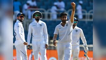 India vs West Indies: Jasprit Bumrah's hat-trick, Hanuma Vihari's maiden Test hundred flattens Windies on Day 2