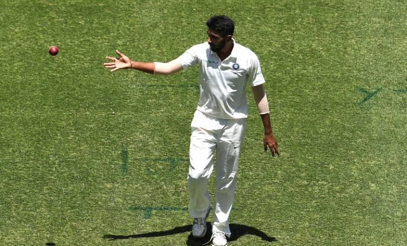 Jasprit Bumrah became the fastest pace bowler from India to claim 50 Test wickets. AFP