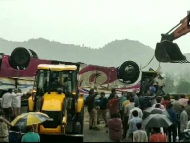 Twenty-one killed, 50 injured as packed private bus overturns near Ambaji town in Gujarat; Narendra Modi, Amit Shah offer condolences