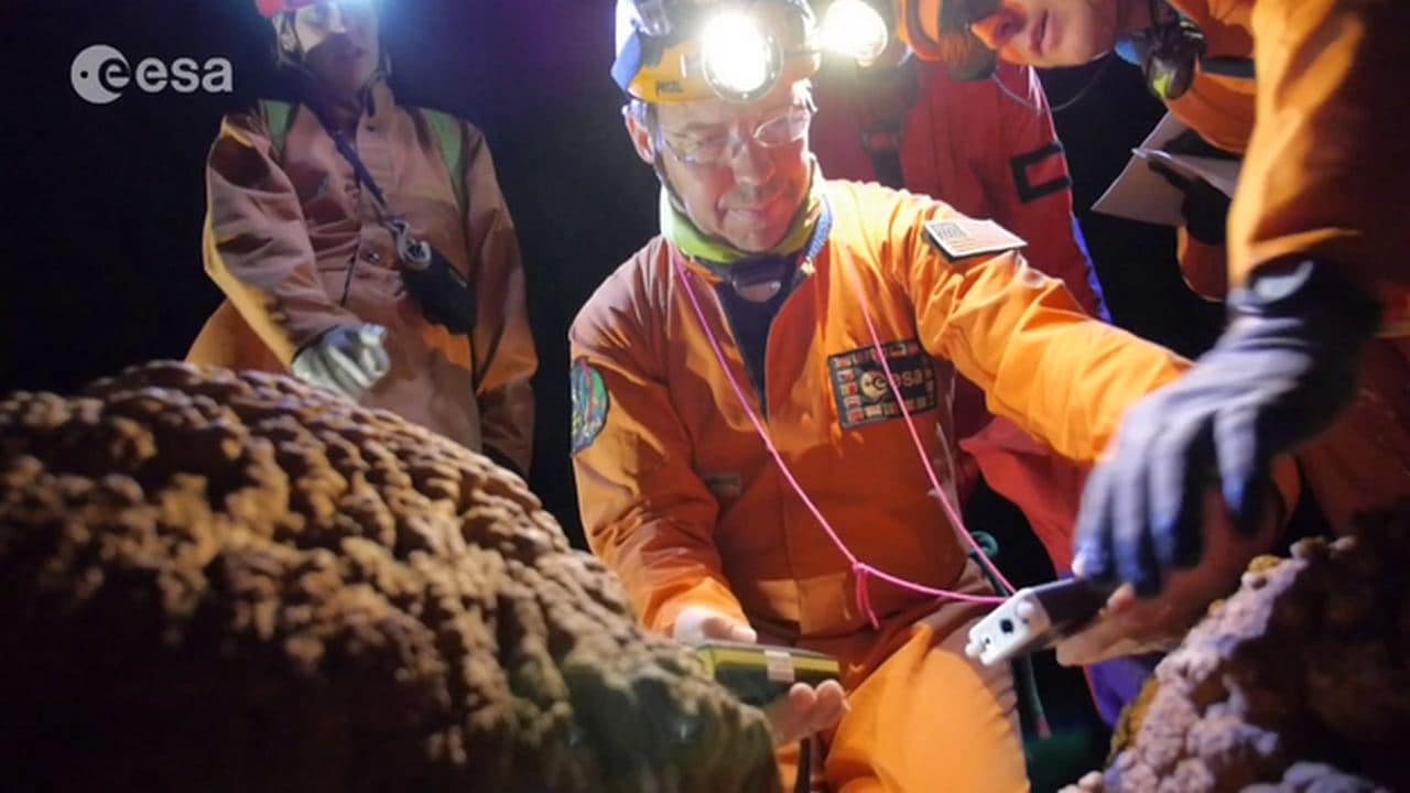 The CAVES training course takes astronauts to the depths of Earth to improve their communication, problem-solving and teamwork skills. image credit; ESA