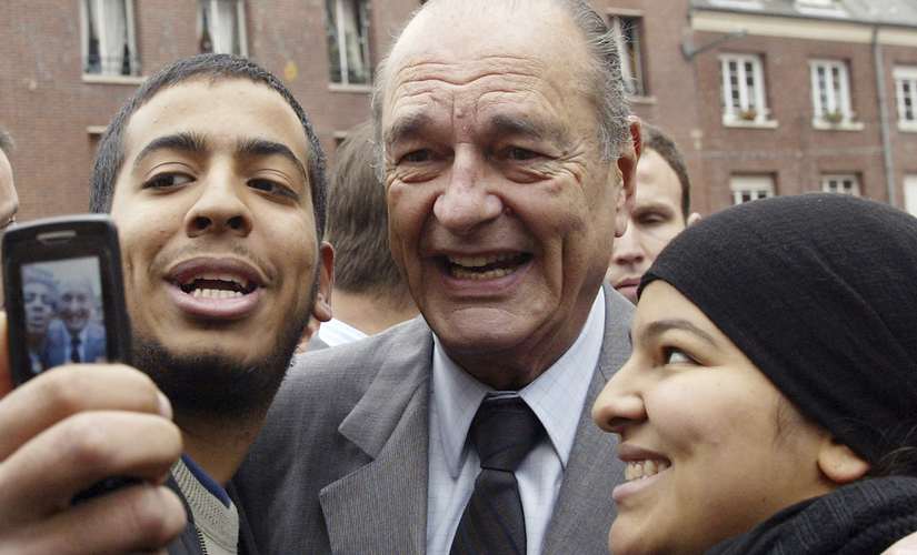 File image of French ex-president Jacques Chirac. AP