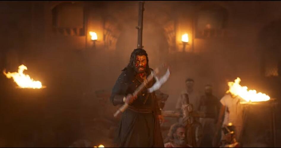 Chiranjeevi in a still from the trailer | YouTube Screenshot