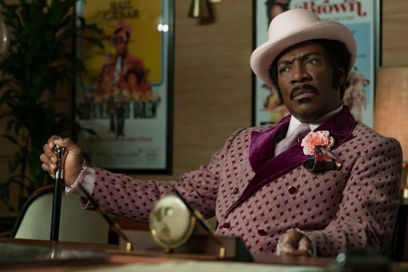 Eddie Murphy as Rudy Ray Moore in Dolemite Is My Name | Netflix
