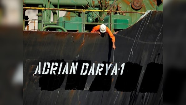 Iranian oil tanker Adrian Darya 1 photographed off Tartus, claims US satellite firm; vessel sent last signal five days ago