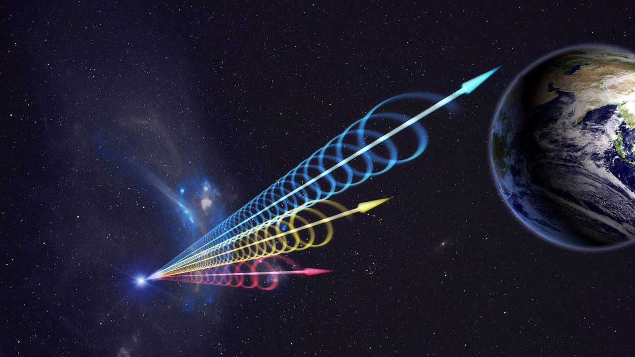Fast Radio Bursts are very, very rare to come by. Image credit: NRAO
