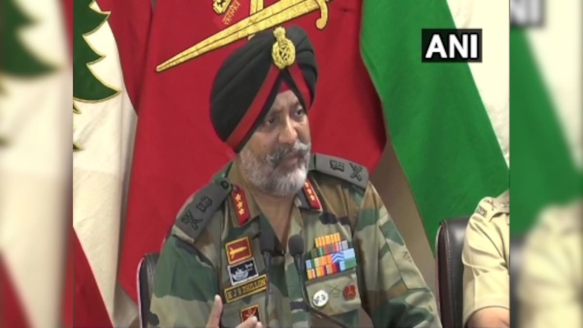 'Two Pakistani terrorists linked to LeT arrested,' says Lt-Gen KJS Dhillon during joint army-police security briefing