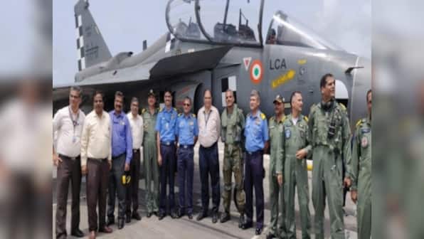 DRDO, ADA successfully execute first-ever arrested landing of Light Combat Aircraft (Navy) at INS Hansa in Goa