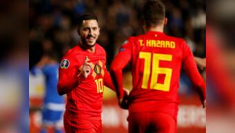 Euro 2020 Qualifiers: Eden and Thorgan Hazard to miss Belgium's upcoming fixtures due to injury