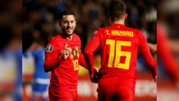 Euro 2020 Qualifiers: Eden and Thorgan Hazard to miss Belgium's upcoming fixtures due to injury