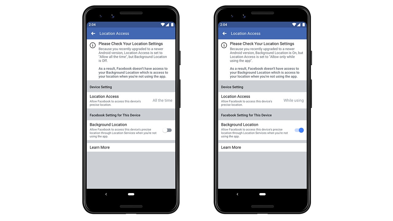 Facebook will give Android users more control over how some of their location data is harvested.