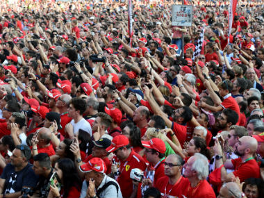 Formula 1 2019: Sea of red sweeps Milan as Ferrari and Italian Grand Prix mark 90th anniversary Formula 1 2019: Sea of red sweeps Milan as Ferrari and Italian Grand Prix mark 90th anniversary