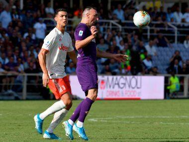 Despite the draw, Juventus moved atop the table with seven points. AP