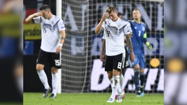 FIFA rankings: Germany's slide continues as 2014 World Cup winners drop to World No 16; Belgium retain top spot