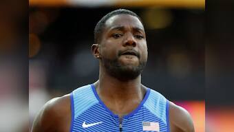 World champion sprinter Justin Gatlin limps out of Zagreb race, finishes fourth as World Championships loom
