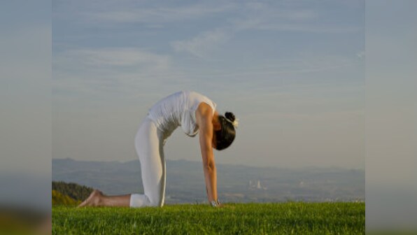 Four yoga poses for relief from shoulder pain