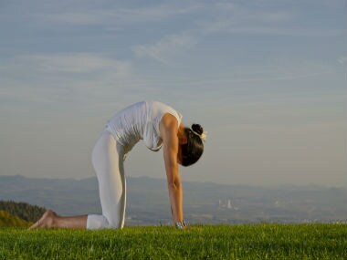 Four yoga poses for relief from shoulder pain