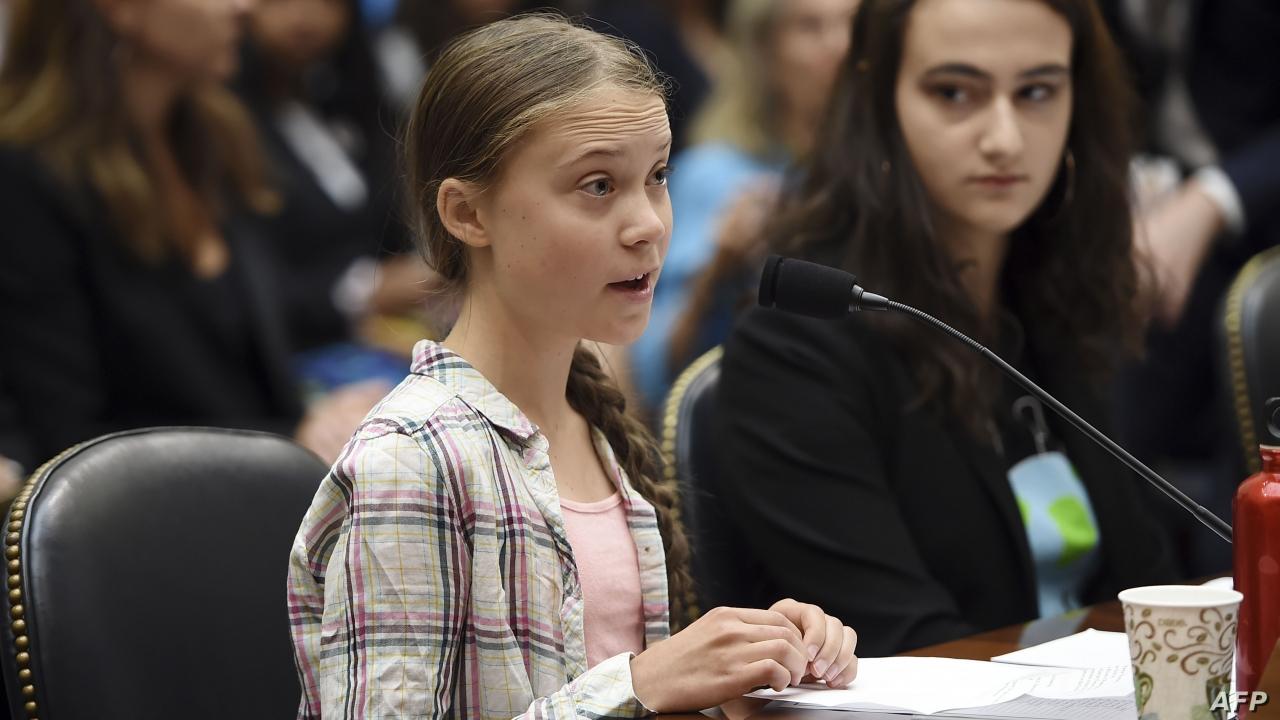 Teen climate champion Greta Thunberg tells America's Congress to 'listen to the scientists' Teen climate champion Greta Thunberg tells America's Congress to 'listen to the scientists'