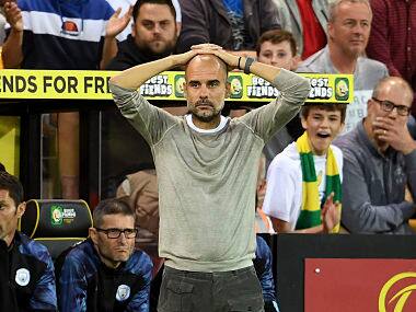 Premier League: Manchester City boss Pep Guardiola insists he still 'loves' his players despite shock defeat to Norwich