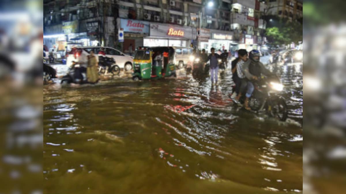 Hyderabad rains: Protective wall of Hussain Sagar canal partially collapses, 200 houses inundated