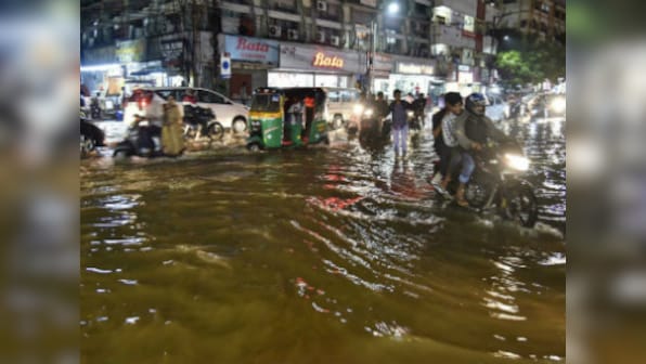 Hyderabad rains: Protective wall of Hussain Sagar canal partially collapses, 200 houses inundated