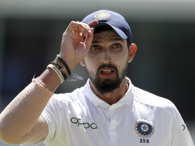 India vs New Zealand: Dark cloud hover over Ishant Sharma's participation in Tests after Delhi bowler hurts ankle during Ranji Trophy match India vs New Zealand: Dark cloud hover over Ishant Sharma's participation in Tests after Delhi bowler hurts ankle during Ranji Trophy match