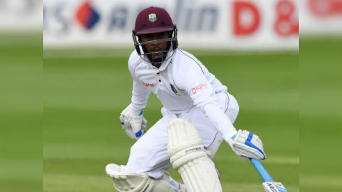 India vs West Indies: Jermaine Blackwood comes in for Darren Bravo as concussion substitute in Jamaica Test