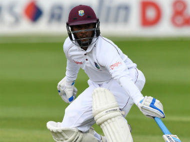 India vs West Indies: Jermaine Blackwood comes in for Darren Bravo as concussion substitute in Jamaica Test India vs West Indies: Jermaine Blackwood comes in for Darren Bravo as concussion substitute in Jamaica Test