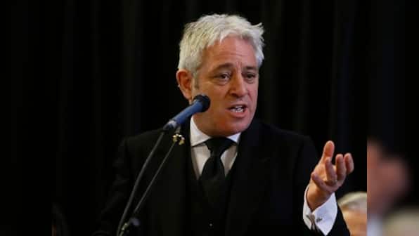 John Bercow announces resignation as Speaker of Britain's House of Commons ahead of vote for early general elections