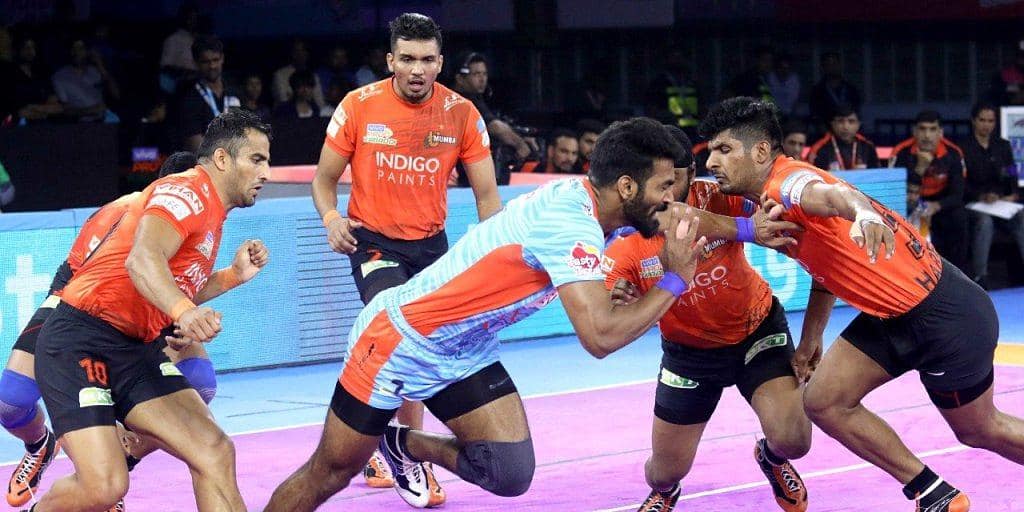 Pro Kabaddi 2019 Rinku Narwal Stars As Bengal Warriors Pip U Mumba In Low scoring Thriller At 