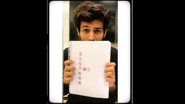 Dostana 2: Kartik Aaryan begins prepping for much awaited sequel, shares picture on Instagram