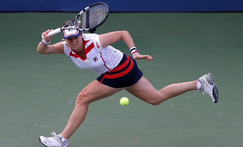 Clijsters has announced another return to professional tennis in the 2020 season; she will be fewer than six months shy of 37 when she returns. AP 