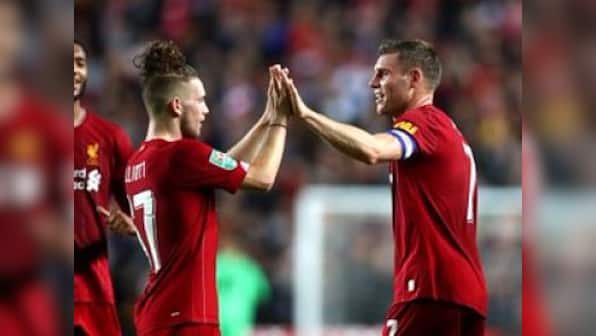 League Cup: 16-year-old Harvey Elliott becomes youngest player to start for Liverpool against Milton Keynes Dons