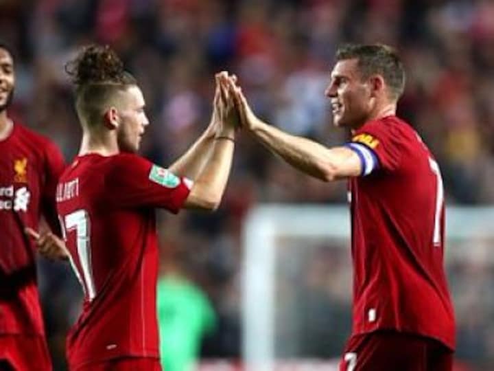 League Cup: 16-year-old Harvey Elliott becomes youngest player to start for Liverpool against Milton Keynes Dons