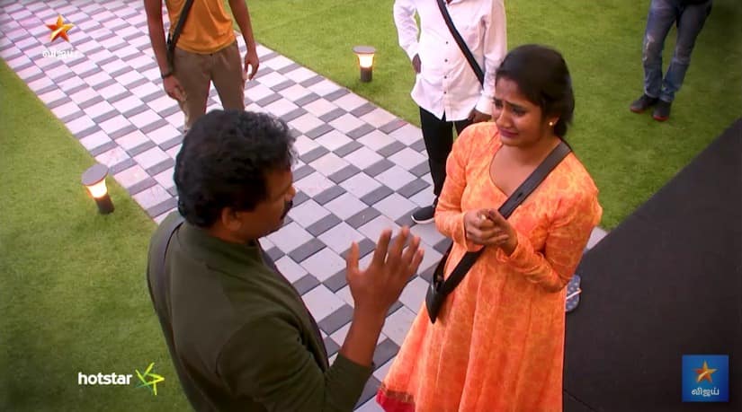 Losliya with her father in Bigg Boss house | Hotstar