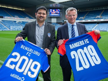 ISL: Defending champions Bengaluru FC sign two-year partnership with Scottish giants Rangers ISL: Defending champions Bengaluru FC sign two-year partnership with Scottish giants Rangers