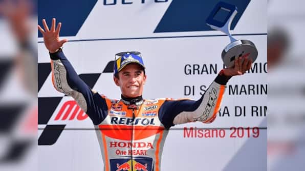 MotoGP 2019: Marc Marquez wins San Marino Grand Prix to close in on sixth world title