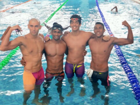 Asian Age Group Swimming Championships: India collect ninth gold after winning men's 4x100 medley relay Asian Age Group Swimming Championships: India collect ninth gold after winning men's 4x100 medley relay