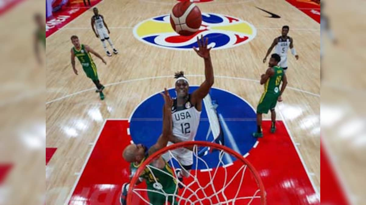 FIBA World Cup 2019: Defending champions USA beat Brazil to set up tricky quarter-final encounter against France