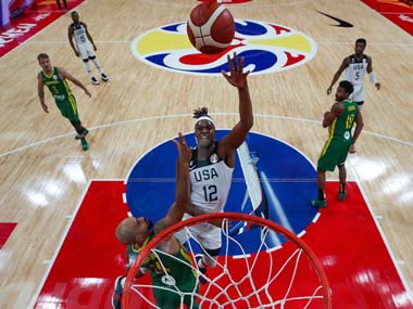 FIBA World Cup 2019: Defending champions USA beat Brazil to set up tricky quarter-final encounter against France FIBA World Cup 2019: Defending champions USA beat Brazil to set up tricky quarter-final encounter against France