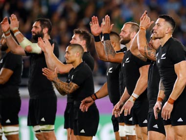 Rugby World Cup 2019: Defending champions New Zealand make statement of intent with hard-fought win over South Africa Rugby World Cup 2019: Defending champions New Zealand make statement of intent with hard-fought win over South Africa