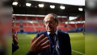 French Football Federation president Noel Le Graet asks referees not to stop games over homophobic chants