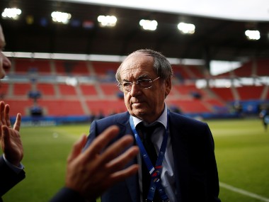 French Football Federation president Noel Le Graet asks referees not to stop games over homophobic chants French Football Federation president Noel Le Graet asks referees not to stop games over homophobic chants