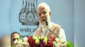 Narendra Modi lays foundation for three metro lines in Mumbai, inaugurates first greenfield industrial smart city
